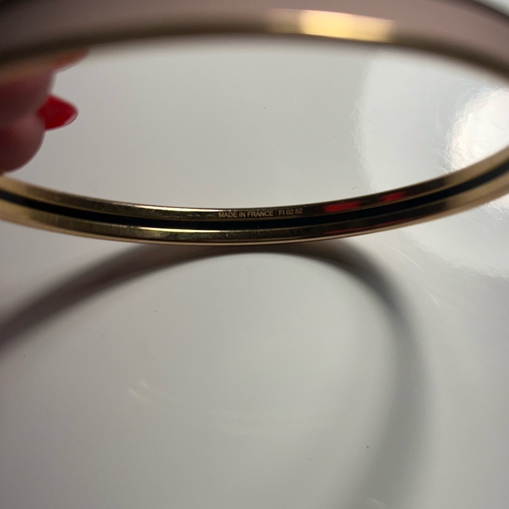 Pink and Gold Hermes Bangle - Picture 6 of 6